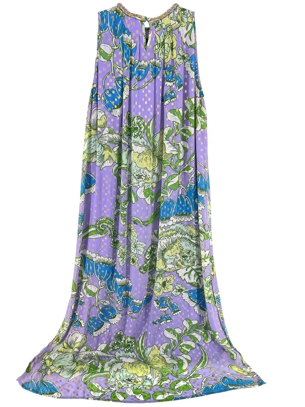 CK Bradley GRACE MAXI CORDELIA PURPLE Sz M Floral Resortwear Palm Beach Maximal